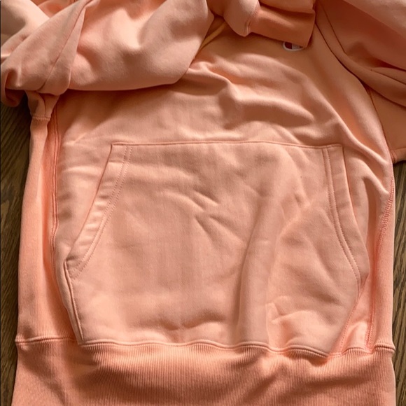 champion peach orange color hoodie brand new xs - Picture 4 of 5
